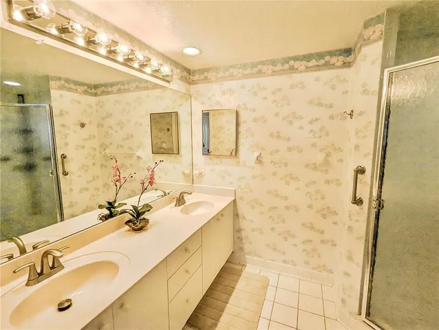 a view of a city with tall buildings