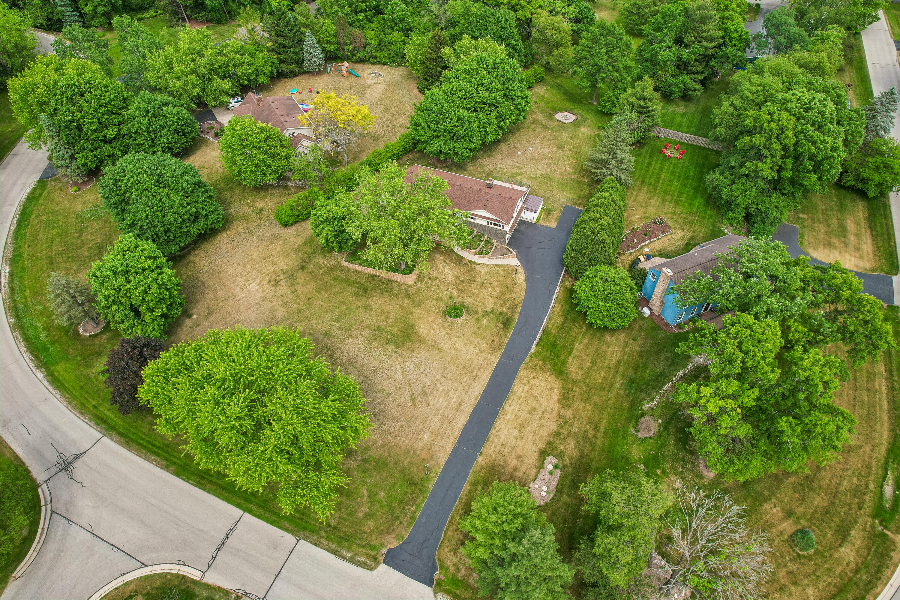 804 Lochtyn Ridge Wales, WI 53183 - Photo 53 of 58 Aerial