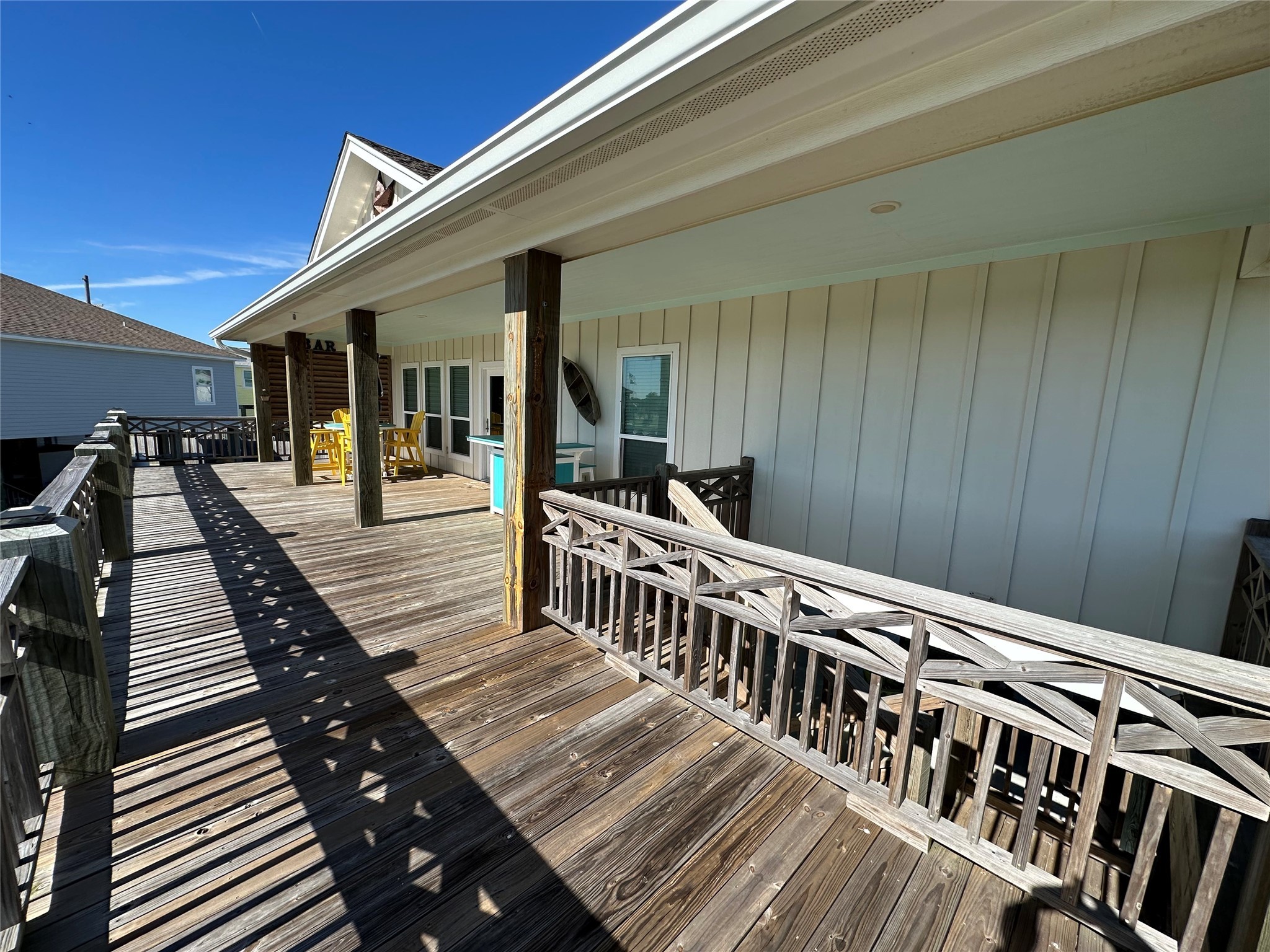 2429 Sand Castle Crystal Beach, TX 77650 - Photo 12 of 46 a view of a balcony