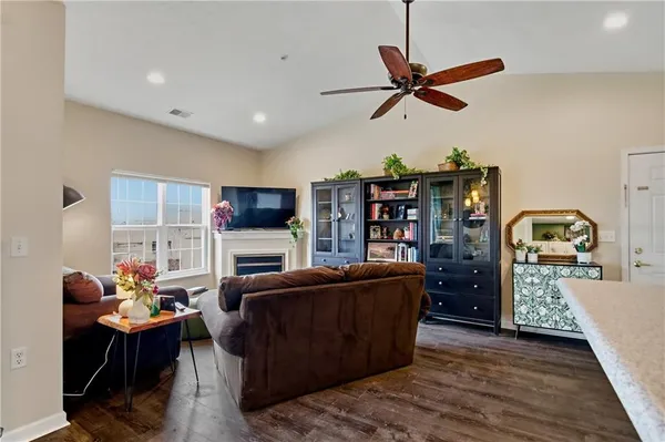 a backyard of a house with a sink