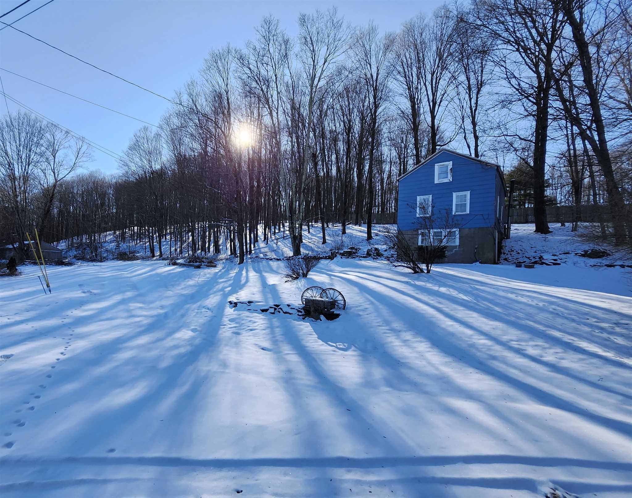 86 Wendover Road Stanford, NY 12581 - Photo 5 of 38 a view of a fire pit with wooden fence