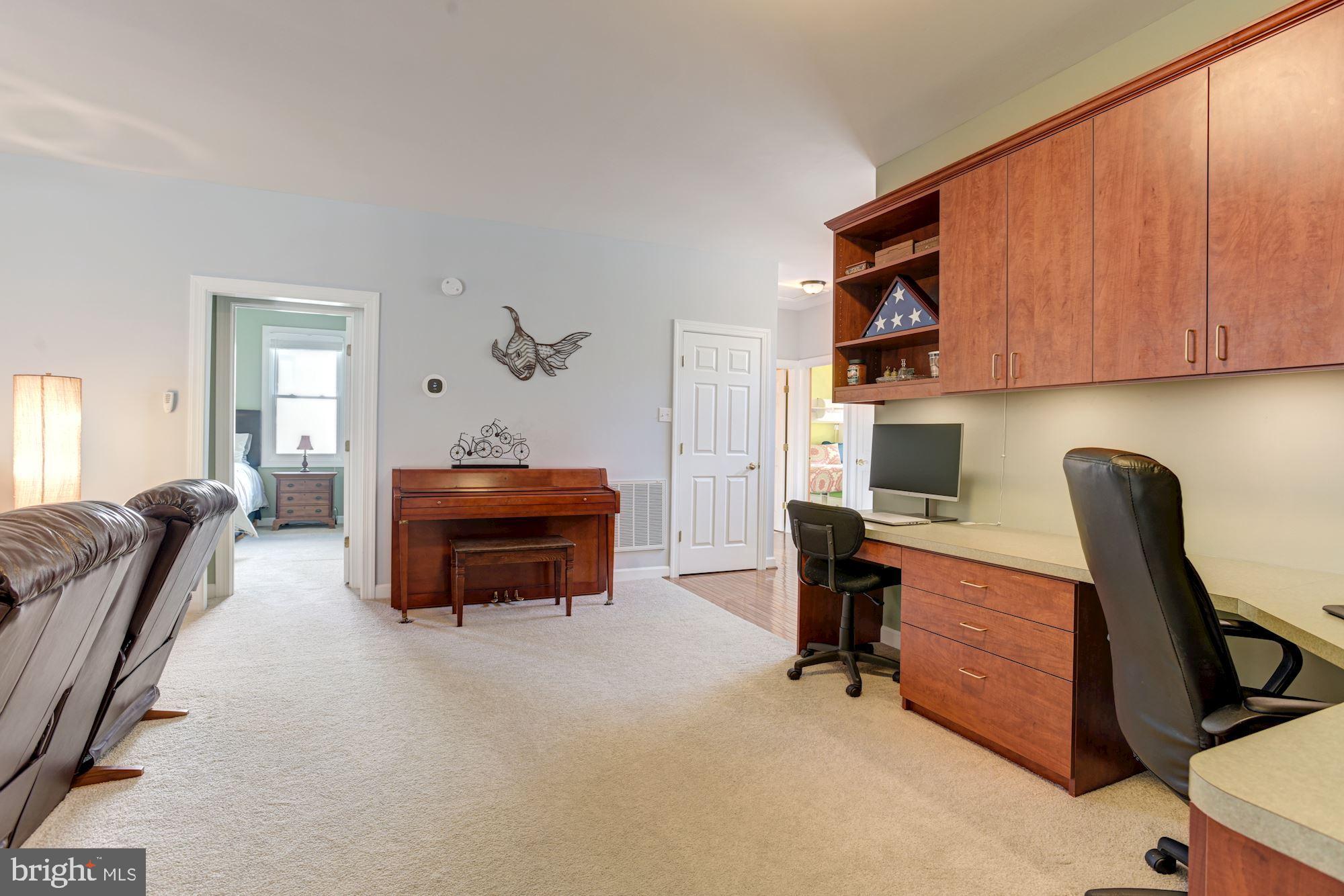 1512 Chapman Road Crofton, MD 21114 - Photo 6 of 36 Living Room with Built-In Desk