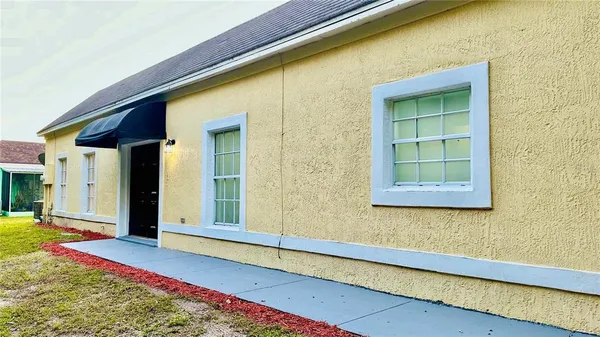 a view of front door