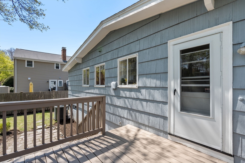 14 Fuller Avenue Newton, MA 02465 - Photo 23 of 27 a view of wooden house with a large window