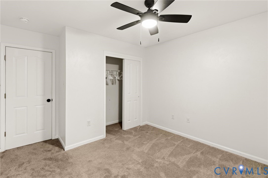7807 Clover Ridge Place Chesterfield, VA 23832 - Photo 23 of 51 Carpeted interior room featuring a ceiling fan wit