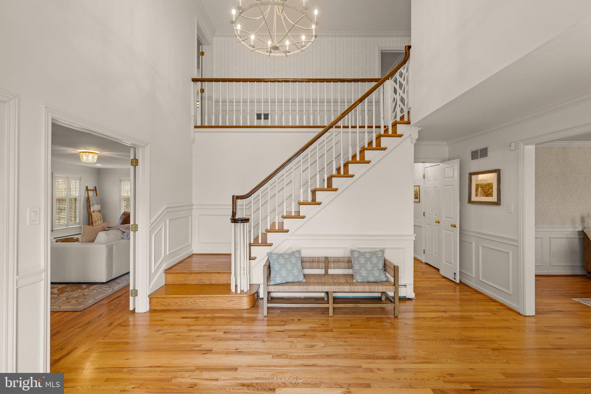 1323 Gypsy Hill Road Lower Gwynedd, PA 19002 - Photo 8 of 51 a view of entryway and hall with wooden floor