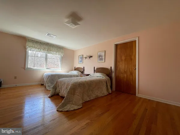 a close view of closet