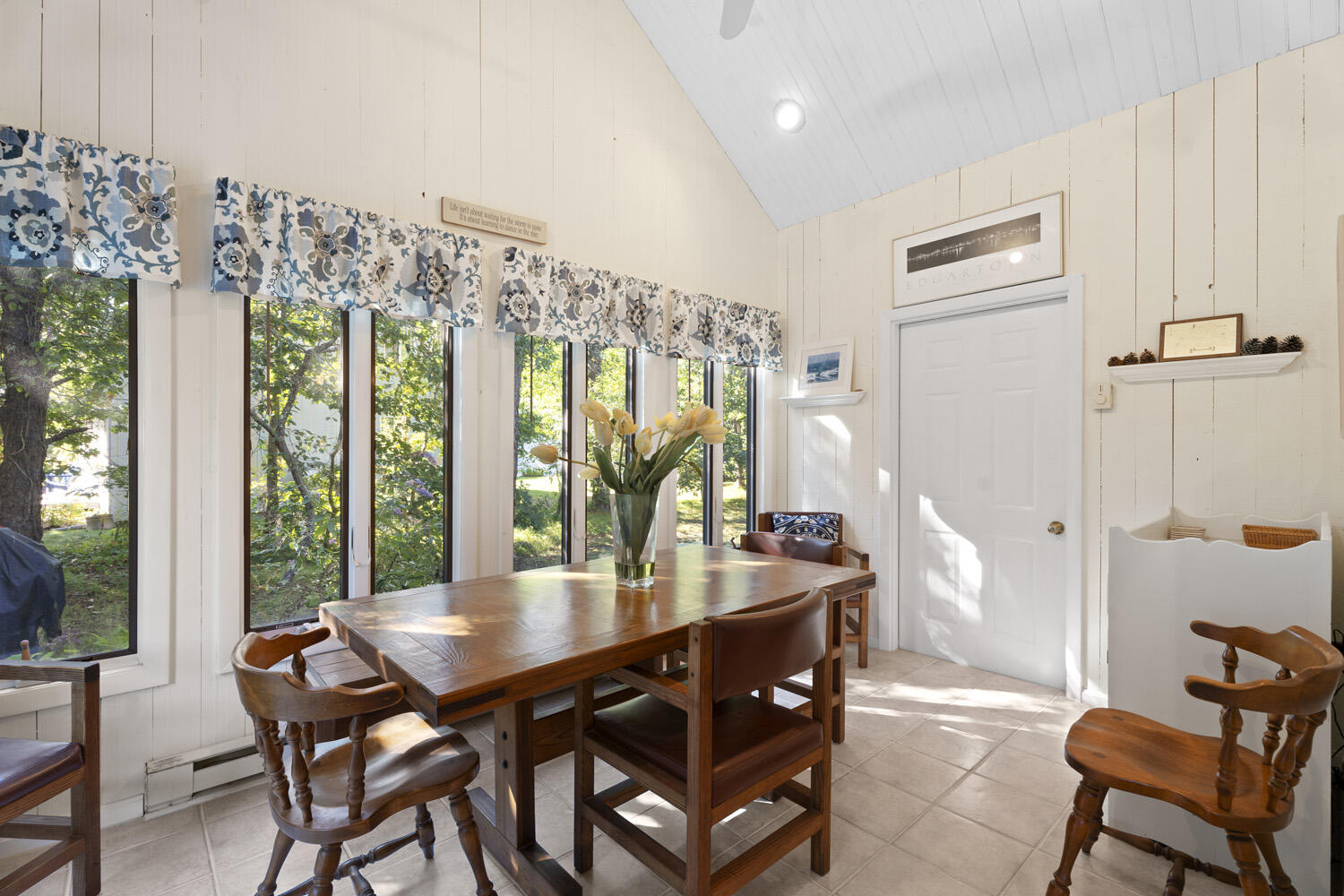 8 Court Street Edgartown, MA 02539 - Photo 6 of 17 a view of a dining room with furniture window and outside view