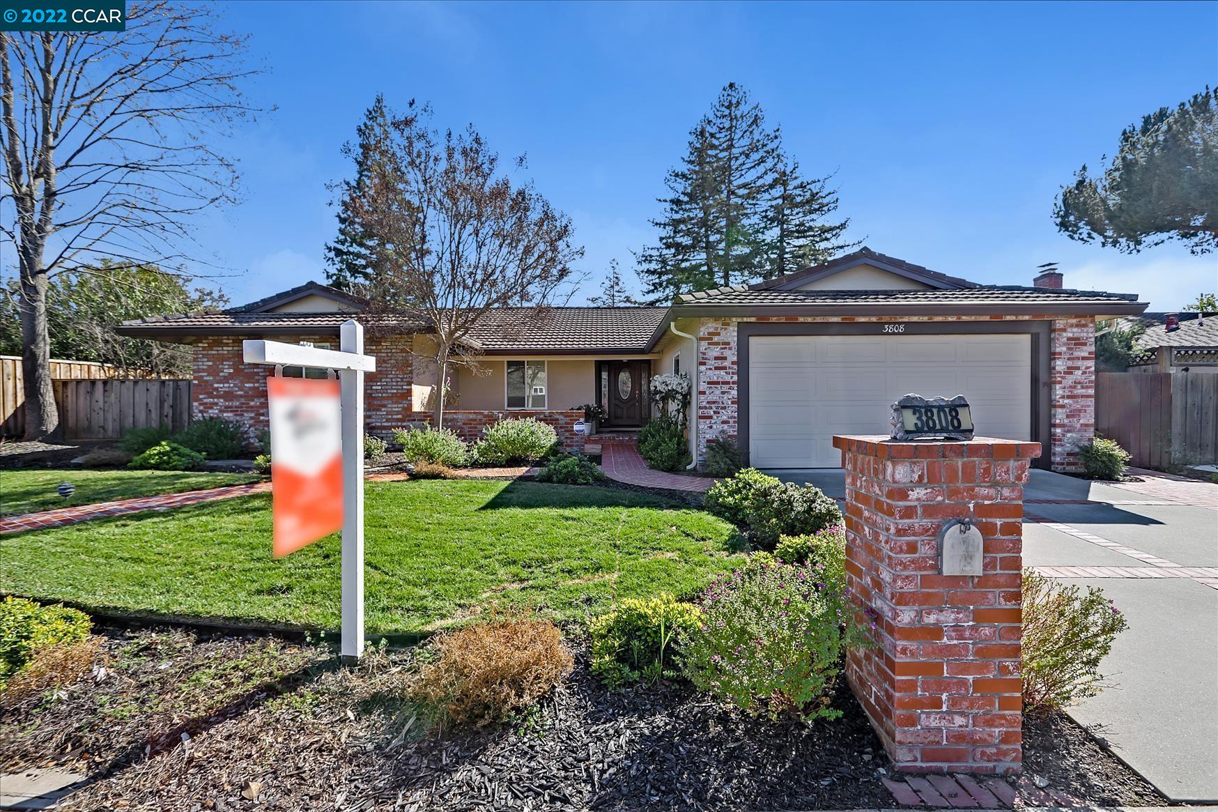 3808 Palmwood Drive Concord, CA 94521 - Photo 1 of 1 a front view of a house with garden