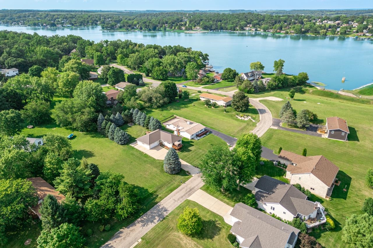 1726 Baintree Road Lake Summerset, IL 61019 - Photo 4 of 39 an aerial view of a house with outdoor space and lake view
