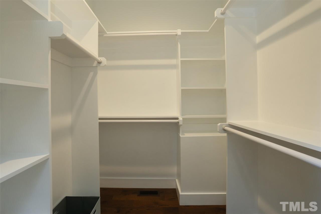 1007 South Person Street Raleigh, NC 27601 - Photo 14 of 25 Walk-in closet in the master bedroom suite