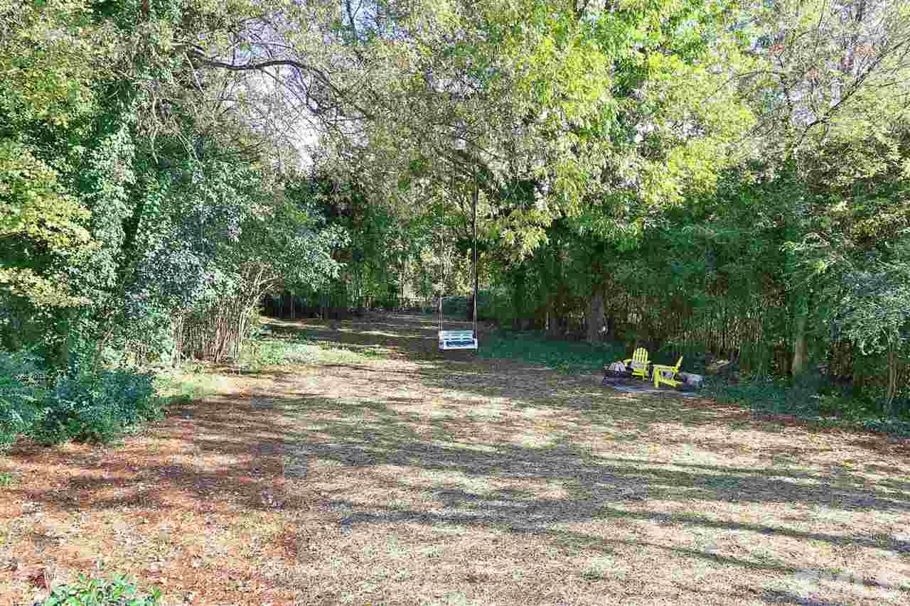 1007 South Person Street Raleigh, NC 27601 - Photo 24 of 25 Huge backyard with old growth trees