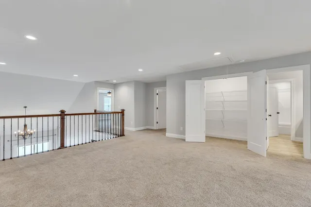 a view of empty room