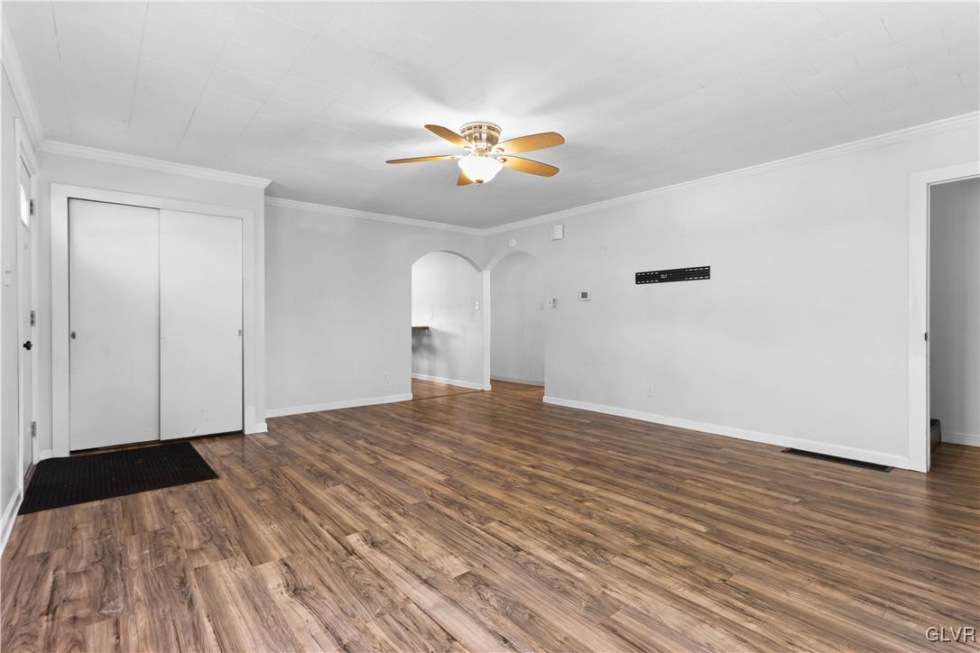 1802 Moselem Spring Road Hamburg, PA 19526 - Photo 10 of 50 a view of empty room with wooden floor