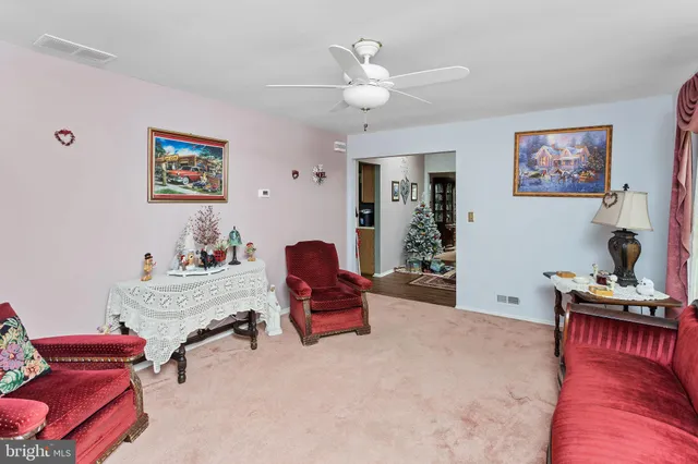 a bedroom with a bed and furniture