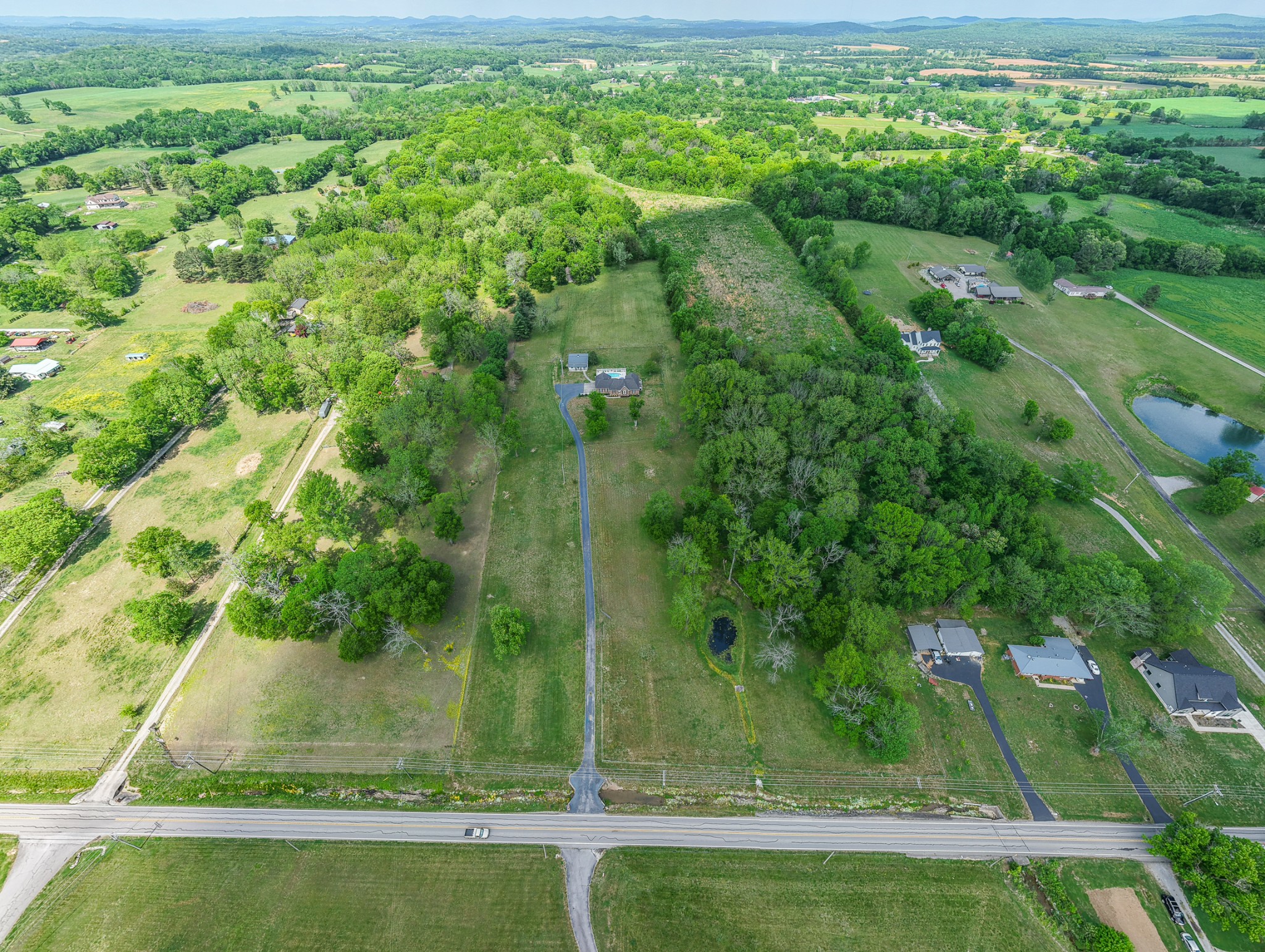 590 Allisona Road Eagleville, TN 37060 - Photo 54 of 55 a view of a yard with a fountain