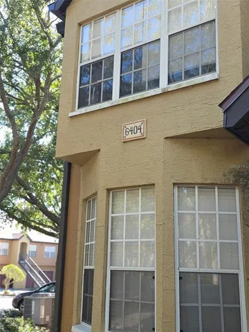 a front view of a building