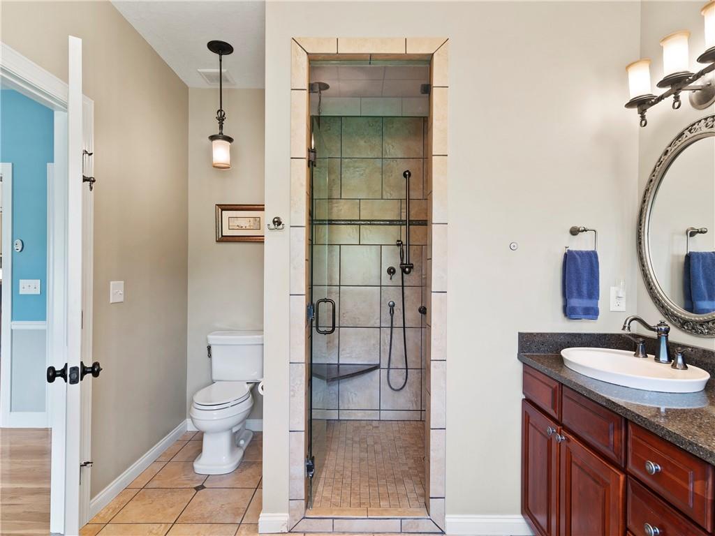 62 Vision Road Canton, NC 28716 - Photo 23 of 45 a bathroom with a sink toilet and shower