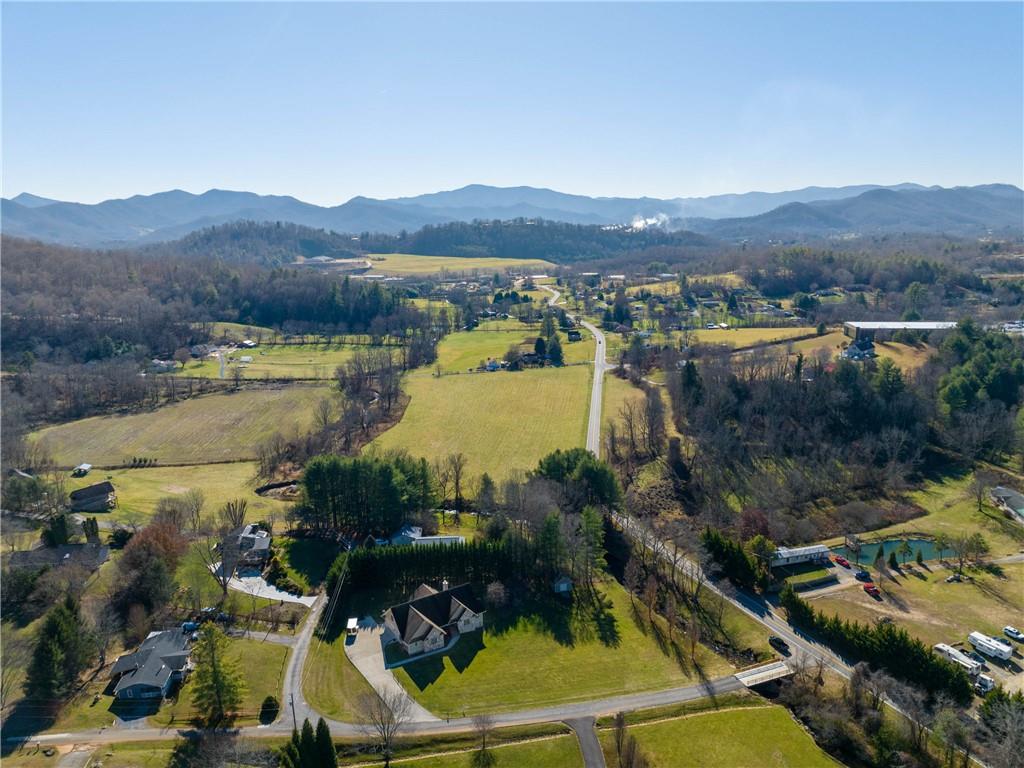 62 Vision Road Canton, NC 28716 - Photo 39 of 45 an aerial view of residential house with outdoor space and river