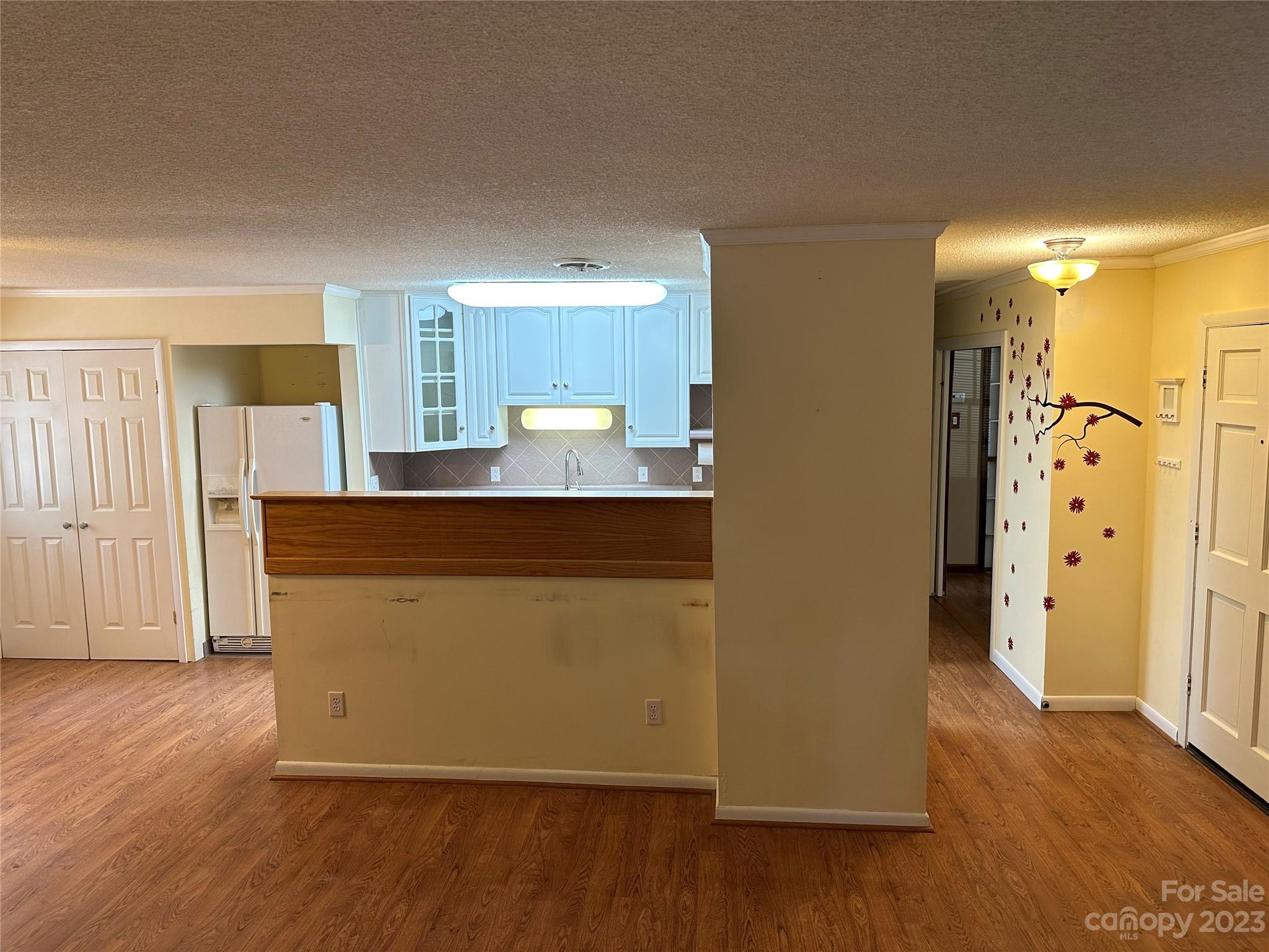 140 Hillside Drive Salisbury, NC 28147 - Photo 11 of 29 a view of a kitchen cabinets and wooden floor