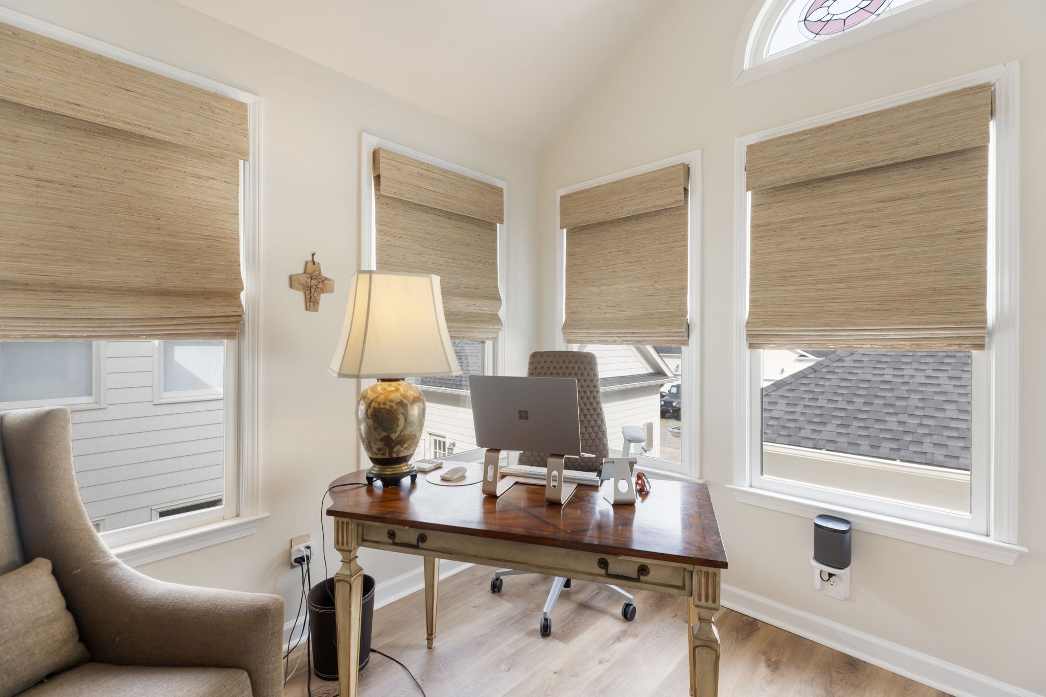 226 Pearl Street Franklin, TN 37064 - Photo 43 of 63 a view of a workspace with furniture and a window