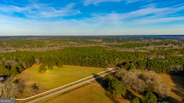 an aerial view of a city with lots of residential buildings