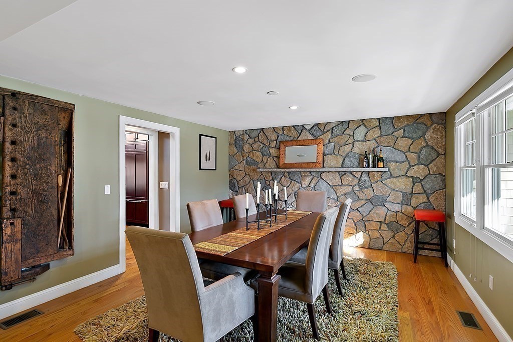 37 Gould Road Newton, MA 02468 - Photo 4 of 29 a view of a dining room with furniture window and wooden floor