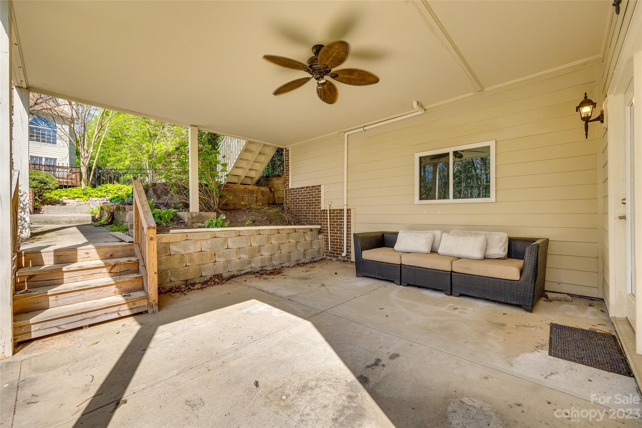 16420 Woolwine Road Charlotte, NC 28278 - Photo 15 of 41 a living room with furniture and a large window