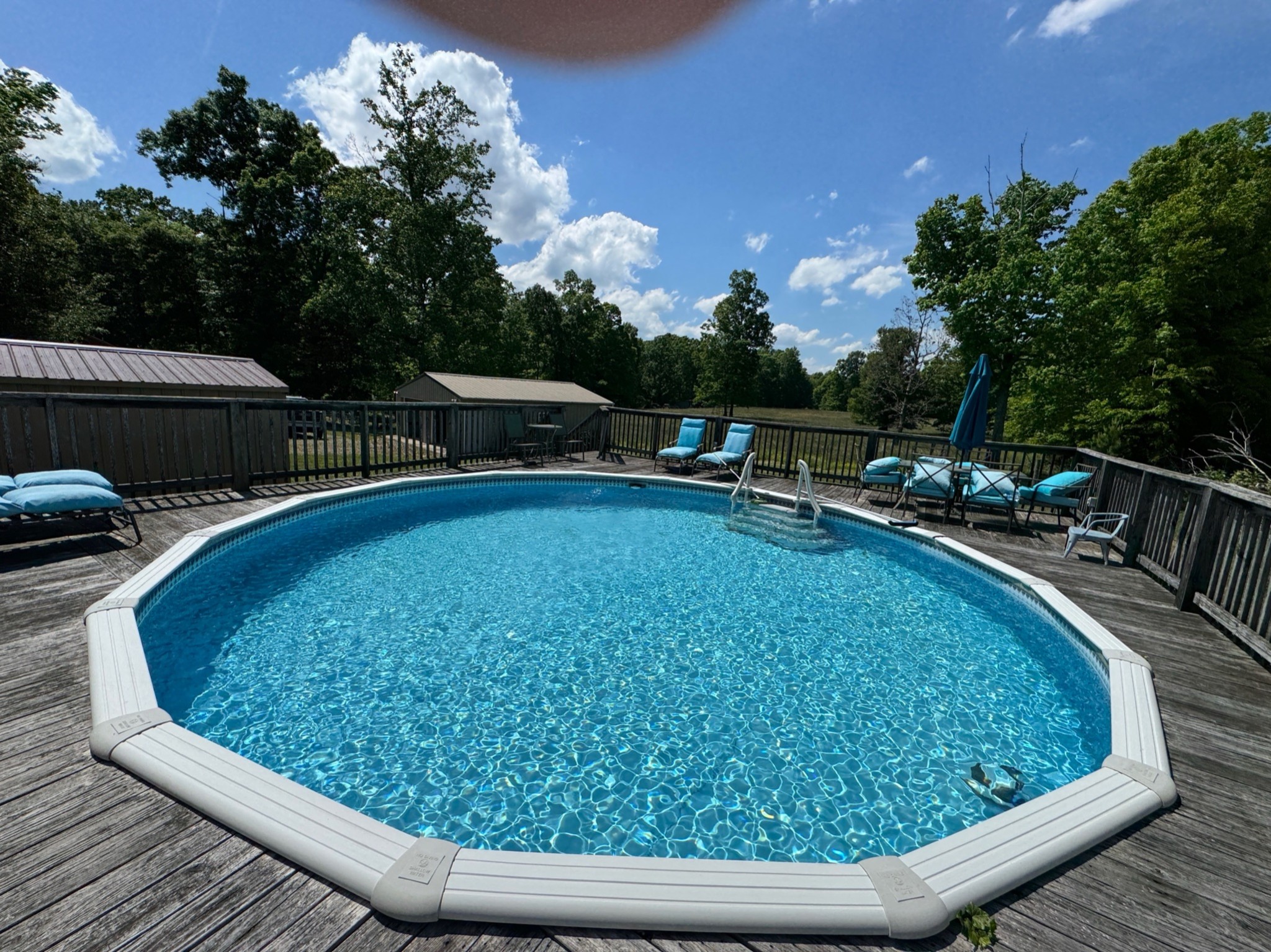3594 Oak Grove Road Red Boiling Springs, TN 37150 - Photo 12 of 33 a view of a swimming pool with a patio
