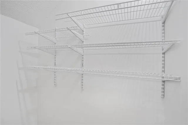 a view of a room with shelf