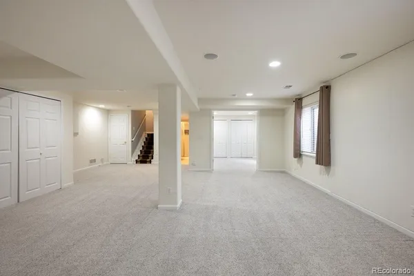 a view of empty room