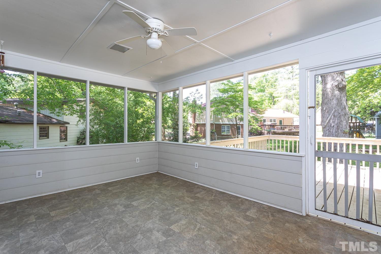 1304 Lake Pine Drive Cary, NC 27511 - Photo 23 of 26 a view of room with window and a ceiling fan