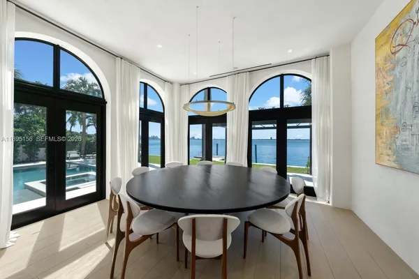 a outdoor space with furniture