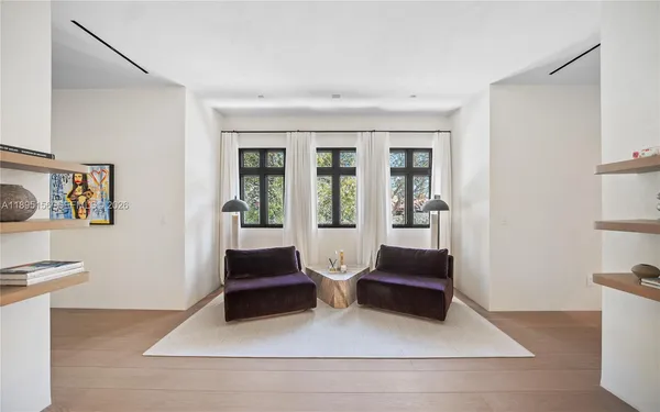 a view of a living room