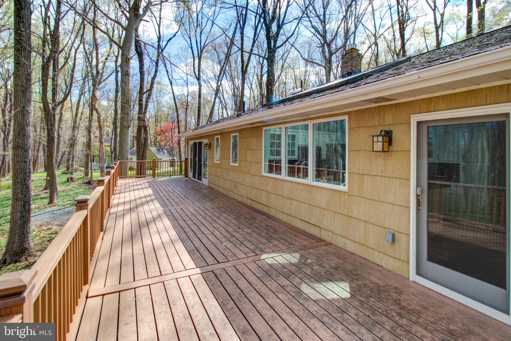 137 Reservoir Road Hopewell, NJ 08525 - Photo 34 of 39 Deck Outside Kitchen and Master