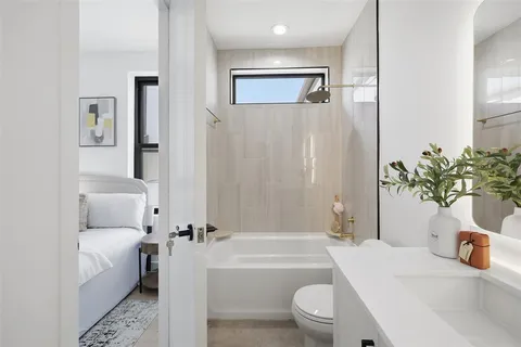 a view of a walk in closet