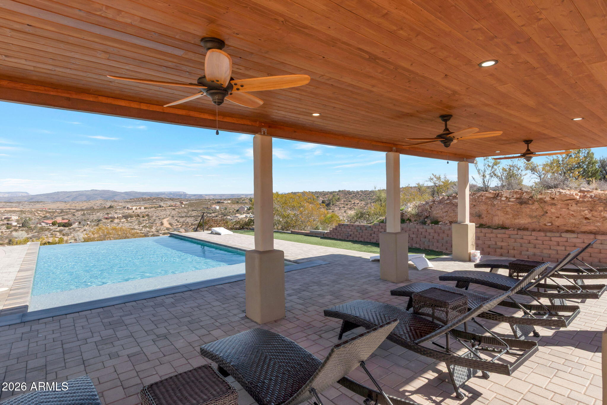 2550 South Tissaw Road Cornville, AZ 86325 - Photo 28 of 37 Exterior_Cabana_Pool