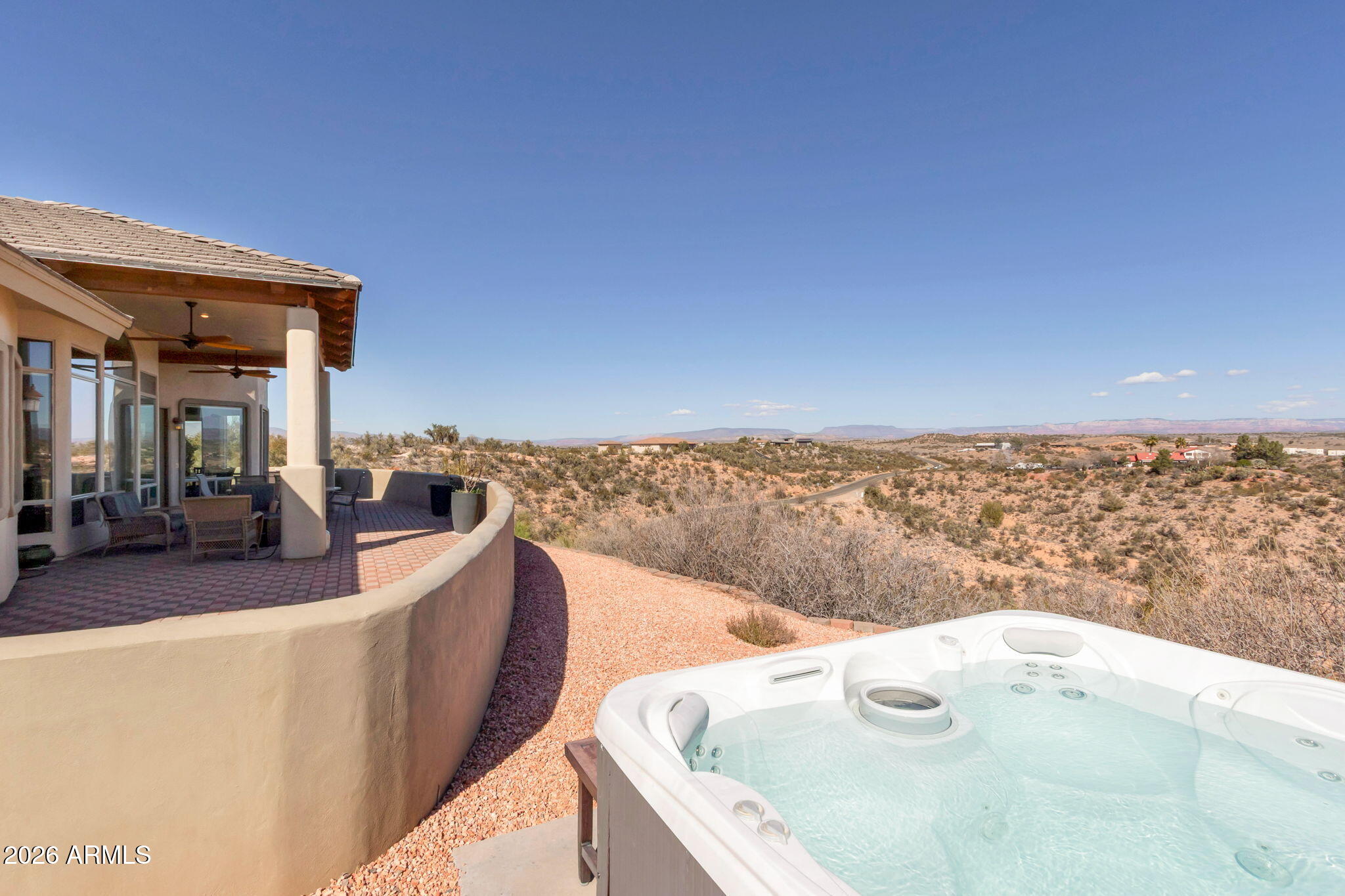 2550 South Tissaw Road Cornville, AZ 86325 - Photo 31 of 37 Exterior_Hottub_Back Patio