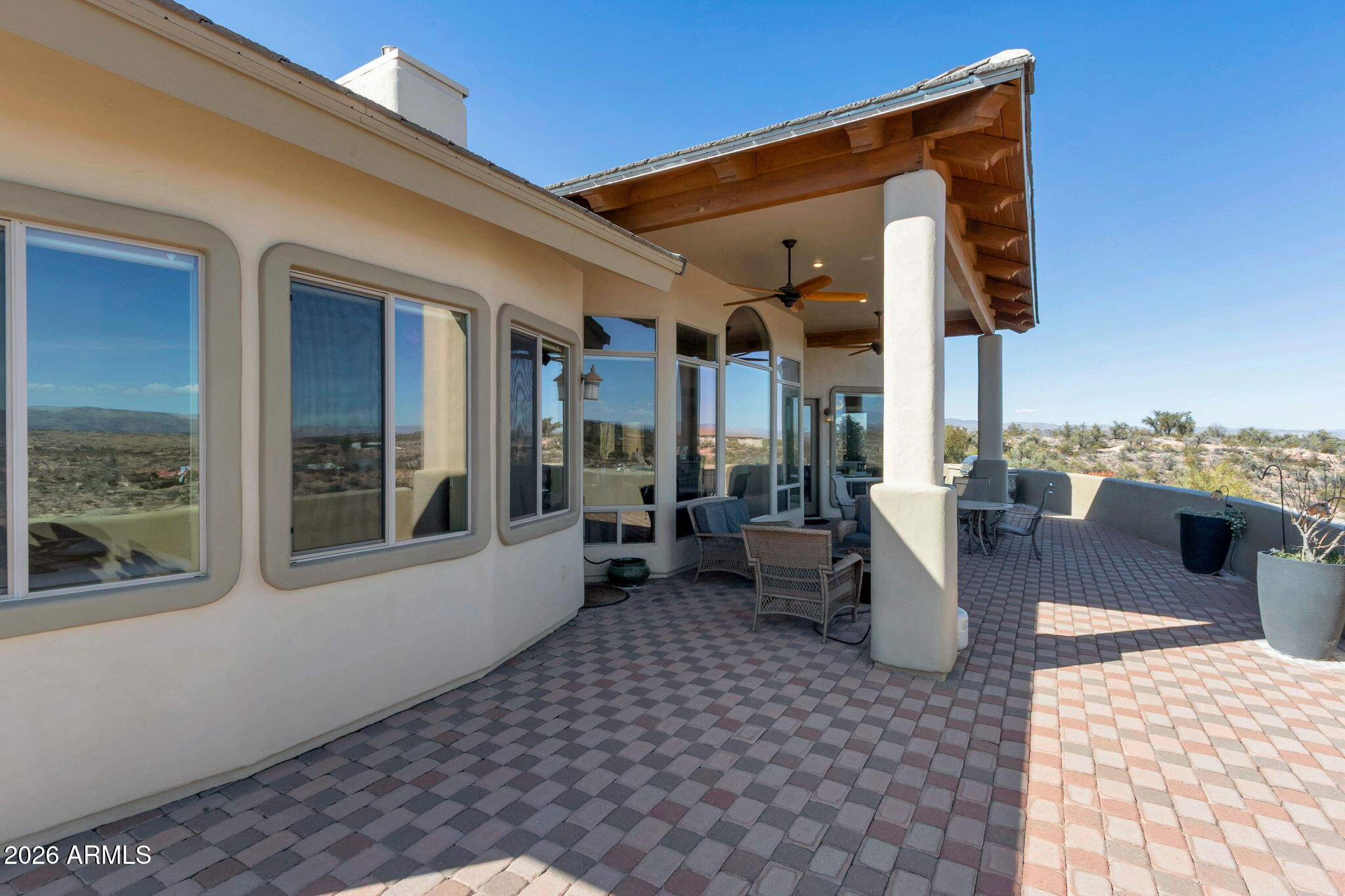 2550 South Tissaw Road Cornville, AZ 86325 - Photo 32 of 37 Exterior_Back Patio 1