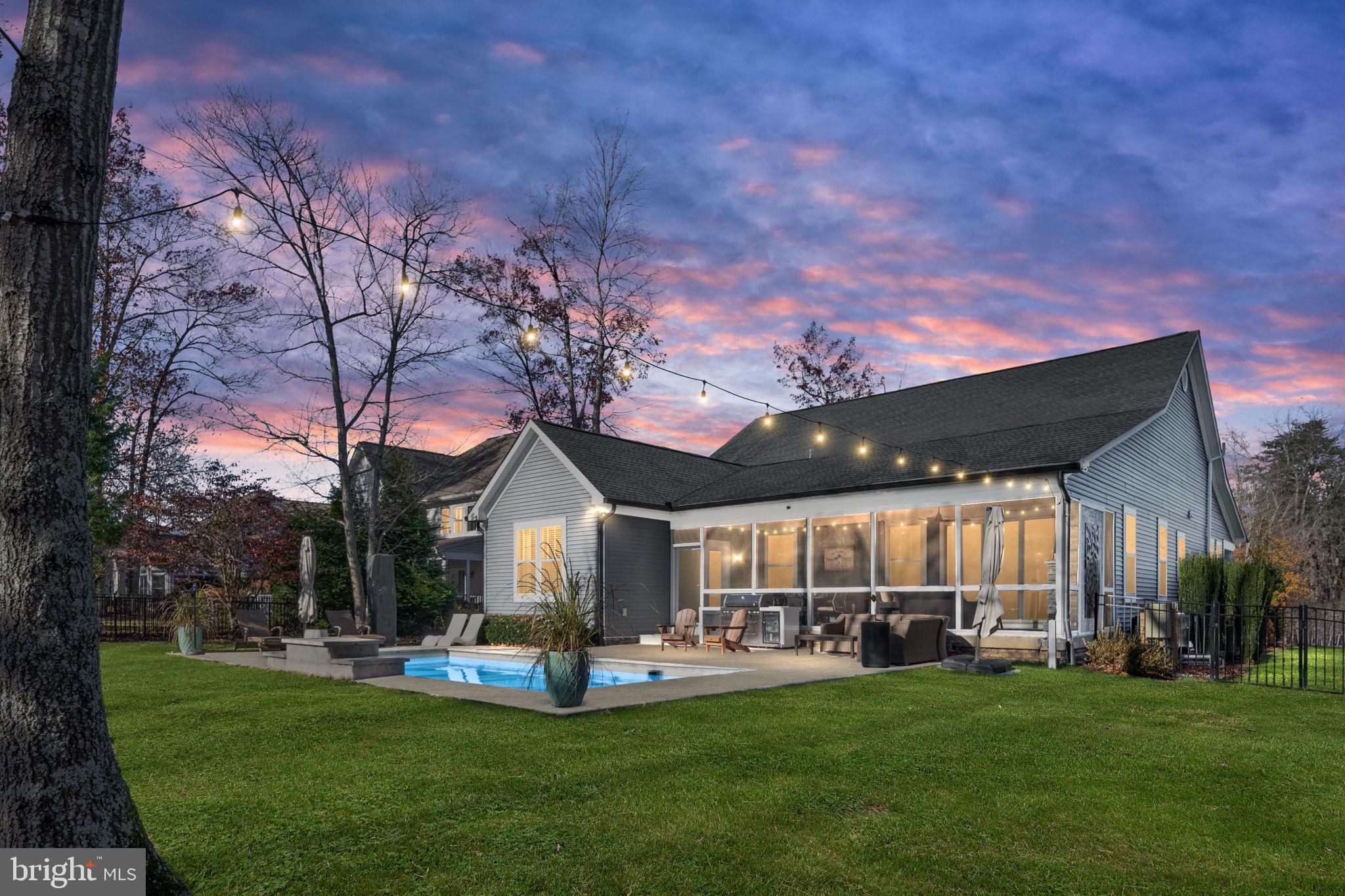 10908 Chatham Ridge Way Spotsylvania, VA 22551 - Photo 34 of 47 a view of a house with backyard porch and sitting area