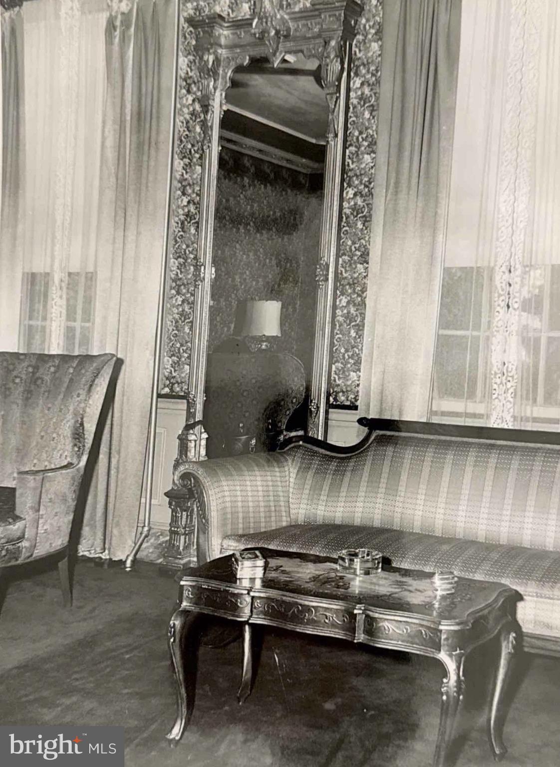2345 Berry Hill Road Danville, VA 24541 - Photo 122 of 130 Histori Pic of Pier Mirror in the Ladies Parlor