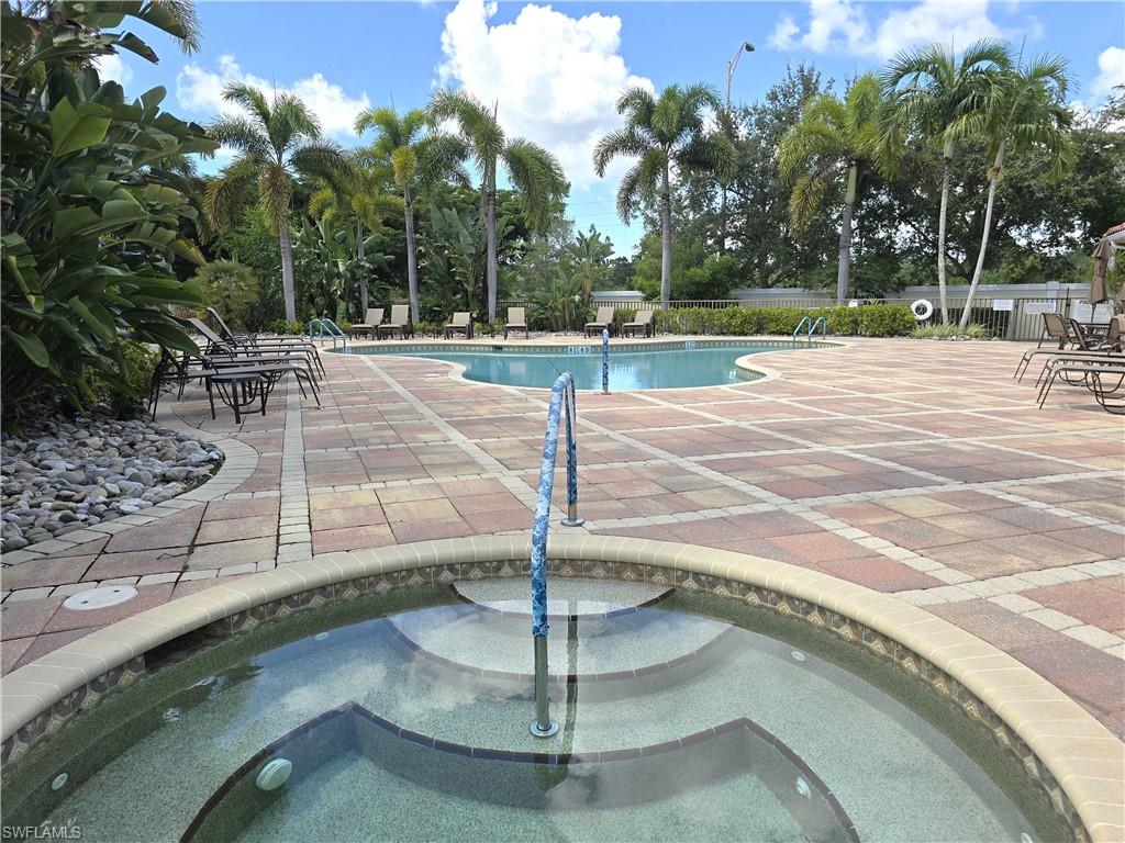 7887 Martino Circle Naples, FL 34112 - Photo 24 of 25 a swimming pool with trees in the background