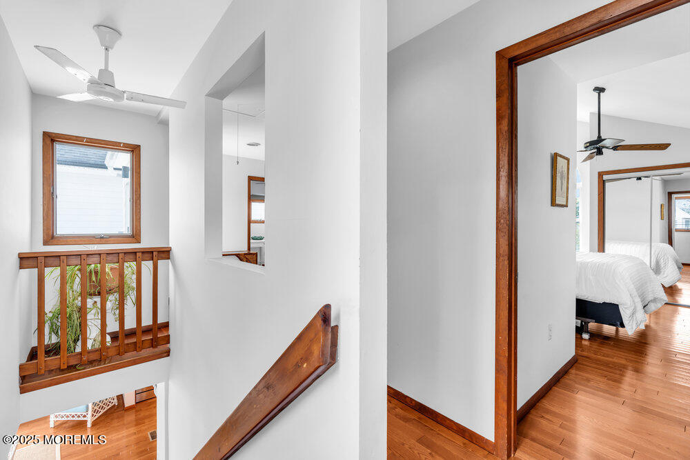 308 16th Avenue Belmar, NJ 07719 - Photo 34 of 54 a view of a hallway with windows and stairs