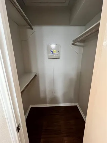 a view of walk in closet