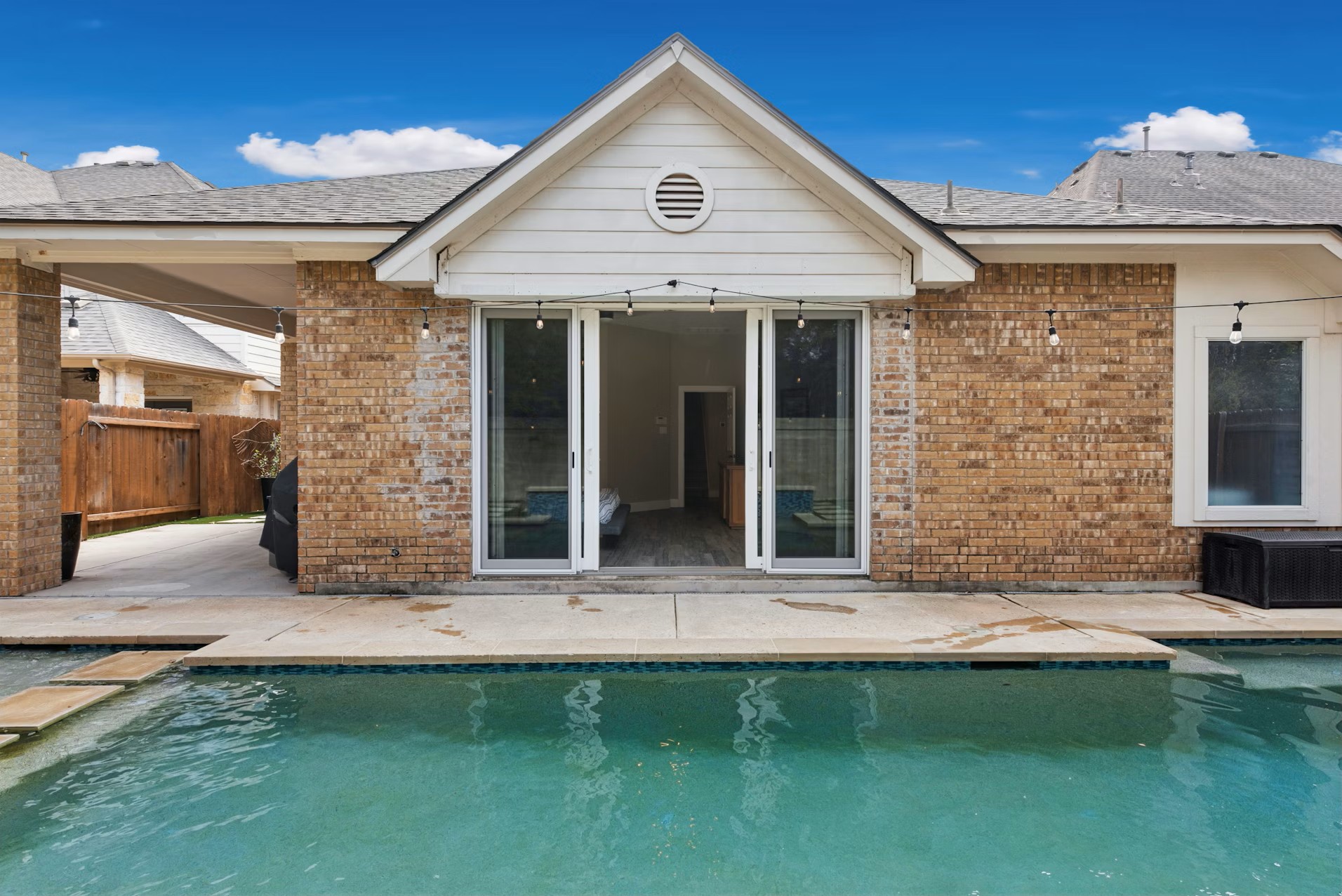 320 El Socorro Lane Austin, TX 78732 - Photo 20 of 40 a front view of a house with a yard