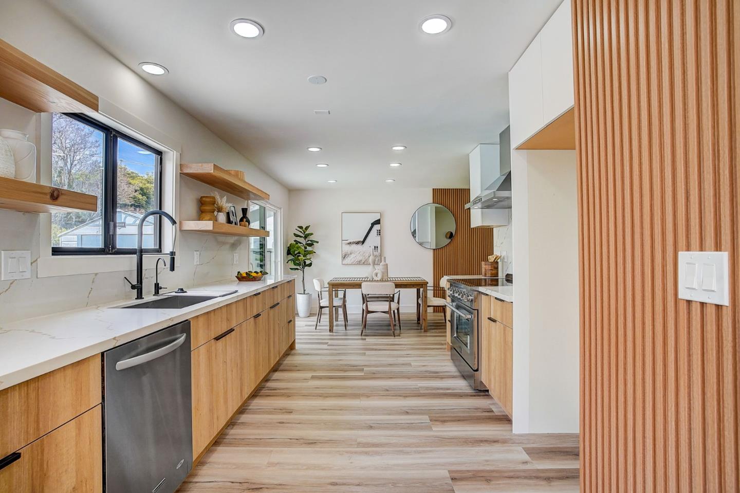 1237 Collins Lane San Jose, CA 95129 - Photo 21 of 56 a kitchen with sink stove top oven and refrigerator