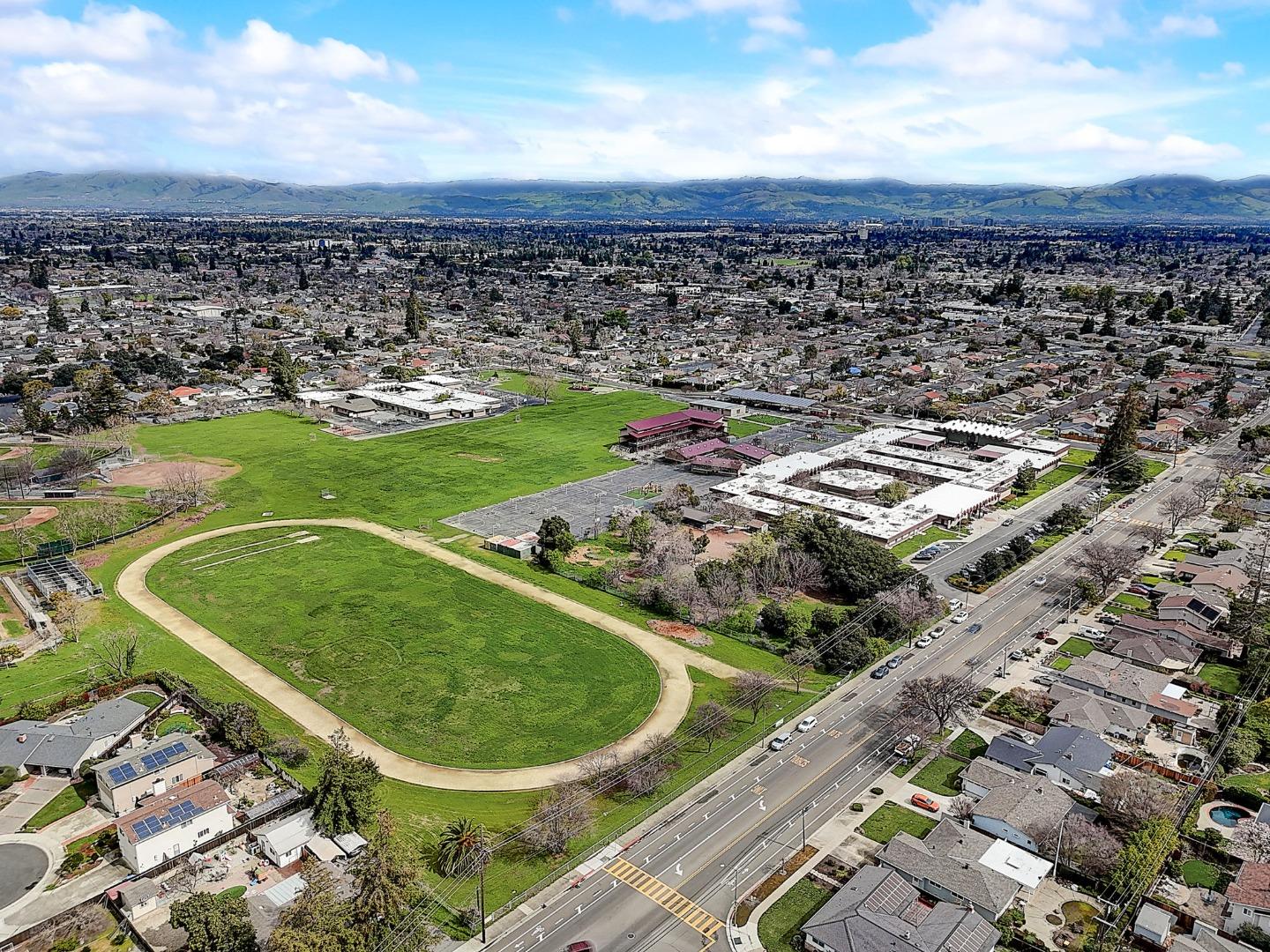 1237 Collins Lane San Jose, CA 95129 - Photo 55 of 56 an aerial view of a pool