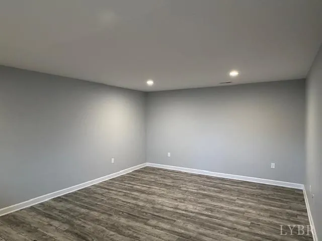 a view of empty room