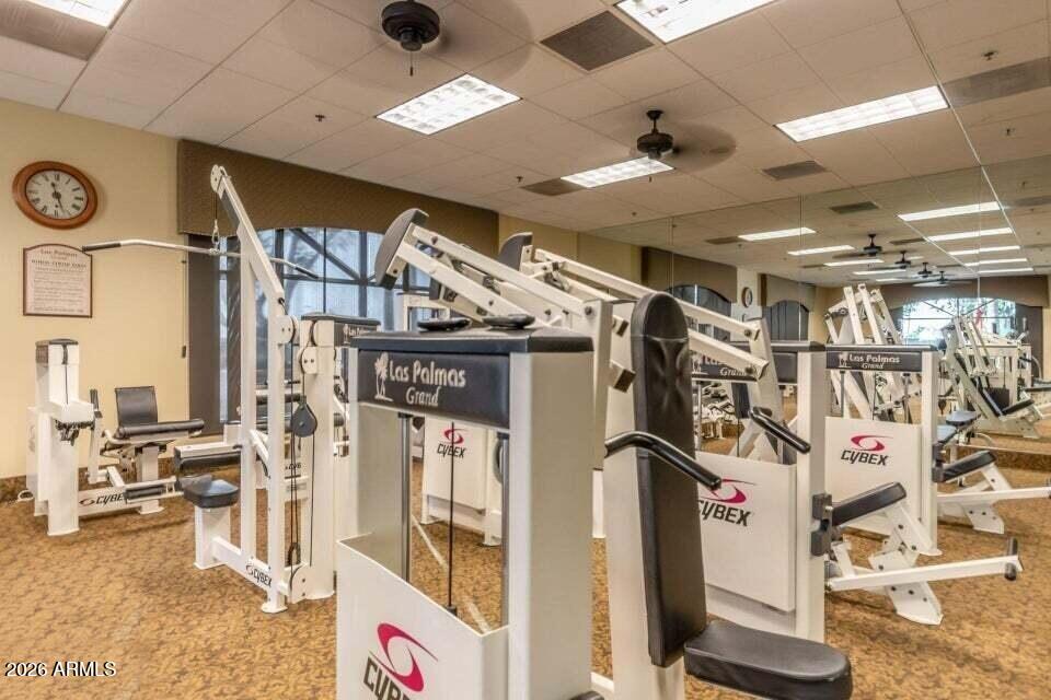 2550 South Ellsworth Road, Unit 50 Mesa, AZ 85209 - Photo 40 of 45 a view of a room with gym equipment