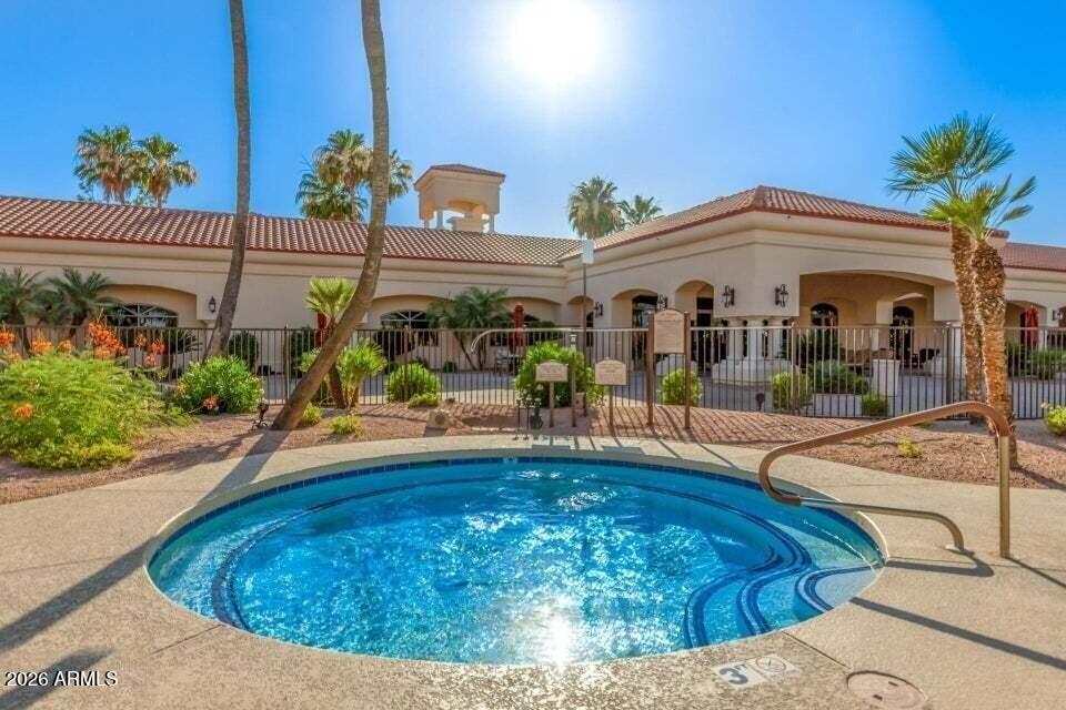 2550 South Ellsworth Road, Unit 50 Mesa, AZ 85209 - Photo 45 of 45 a view of a house with swimming pool